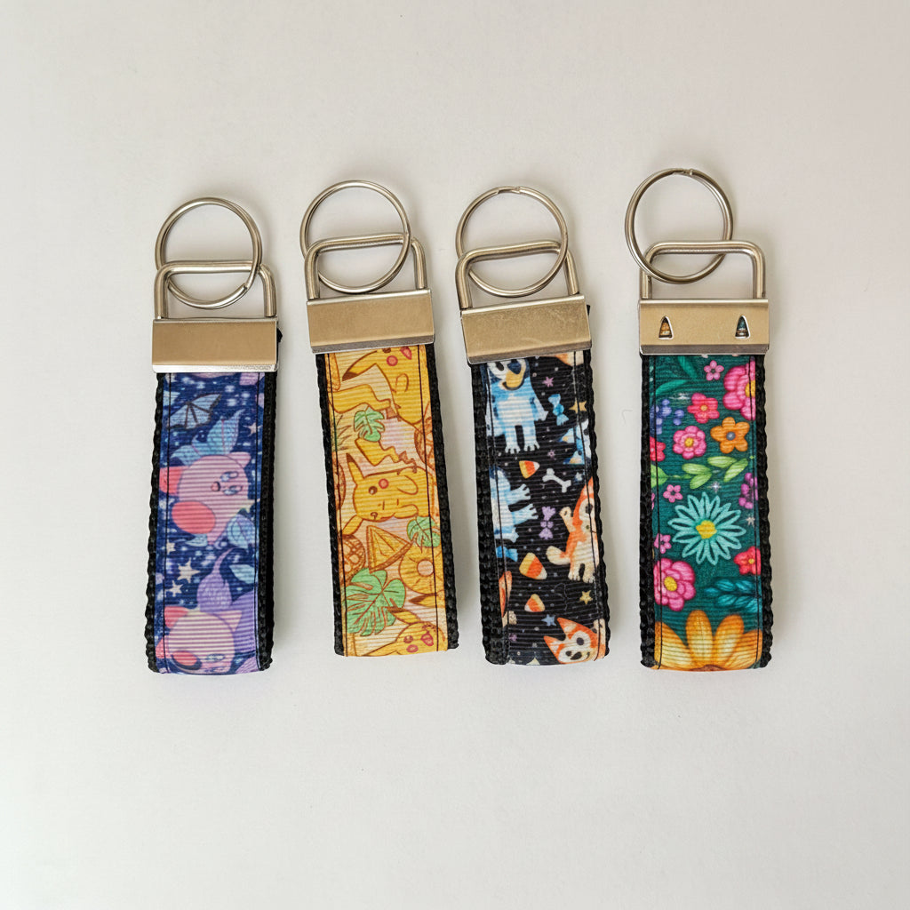 Cartoon Character Keychain | Handmade Gift